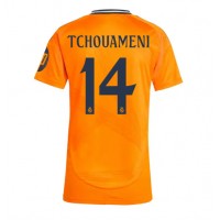 Real Madrid Aurelien Tchouameni #14 Bortatröja Dam 2024-25 Kortärmad